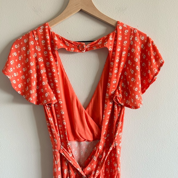 Spell Yellow Rose Bias Mini Dress — Size S - Picture 11 of 16